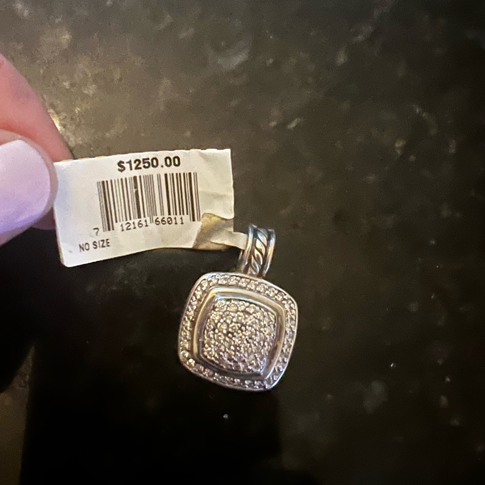 - DAVID YURMAN- RARE *RARE *RARE!!!!! VINTAGE** Sterling Silver Diamond Pe…